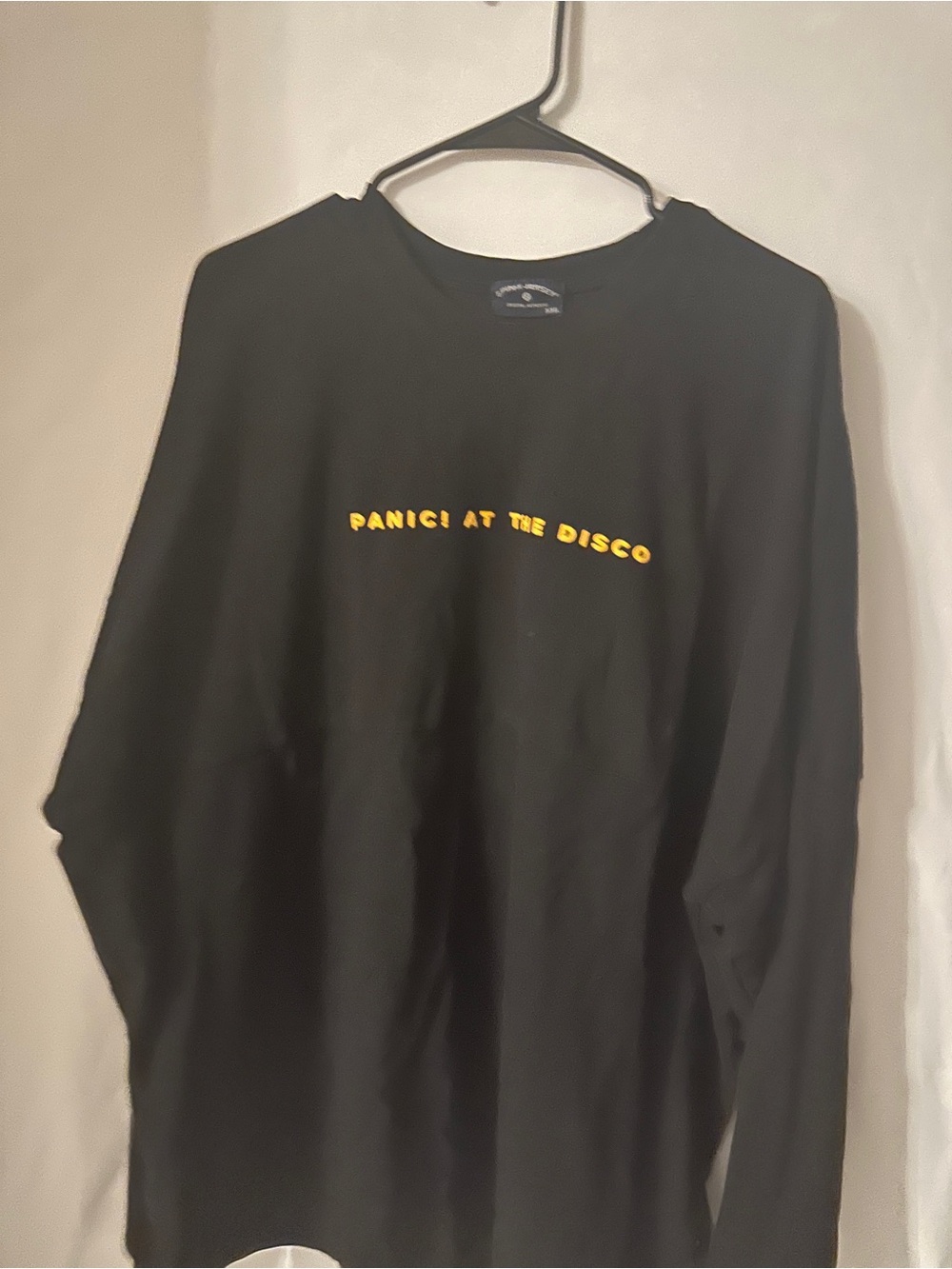 Black Long-Sleeve Spirit Jersey Tee - Panic! At The Disco - Home of the Freaks